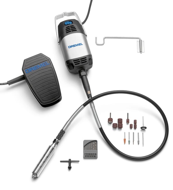 Outil de précision avec arbre flexible DREMEL Fortiflex, 300 W