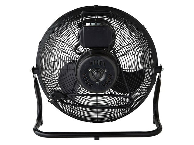 Ventilateur sol Jervis noir 30 cm 45w
