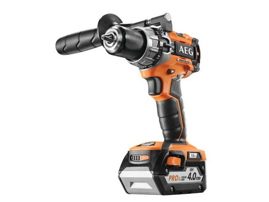 Perceuse à percussion sans fil AEG, 18 V 4 Ah, 2 batteries BSB18C2BLLI402C