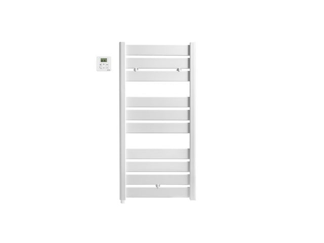 Sèche-serviettes électrique ACOVA 500W, H.109.4 x l.51 cm Madras blanc