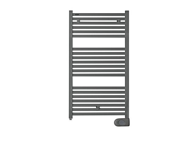 Sèche-serviettes électrique ACOVA 500W, H96.8 x l50 cm Tweed gris anthracite