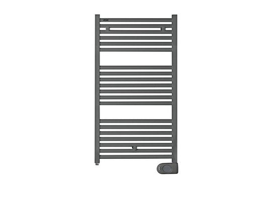 Sèche-serviettes électrique ACOVA 500W, H96.8 x l50 cm Tweed gris anthracite