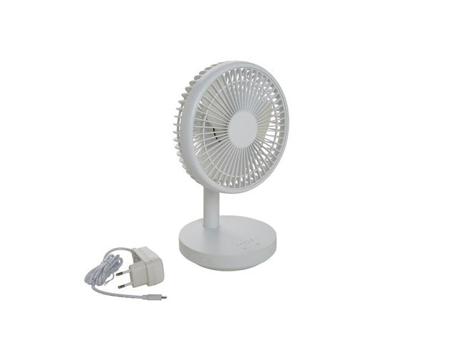 Ventilateur de table Loft 6,5 W D15cm blanc
