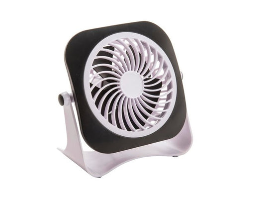 Mini ventilateur de table EQUATION 3 W Diam. 14 cm noir